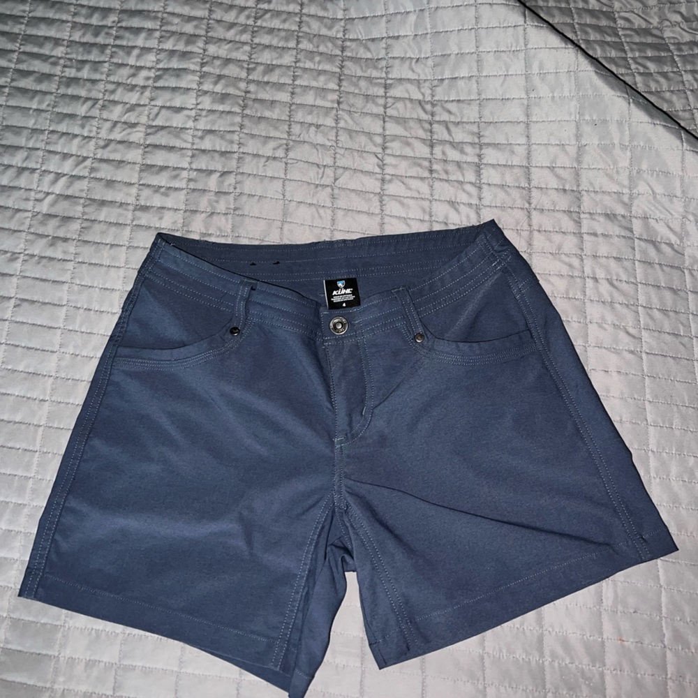 Kuhl Blue Bermuda Shorts Lightweight Casual